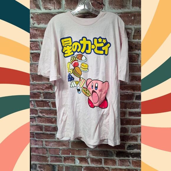 Nintendo Kirby Cradle Pink T-Shirt – Unisex 2XL - Picture 1 of 5